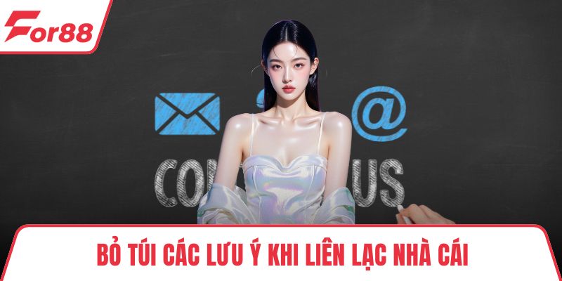 Liên Hệ FOR88 - Đội Ngũ Tư Vấn Tận Tình Và Nhanh Chóng Bỏ túi các lưu ý khi liên lạc nhà cái